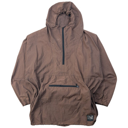 Vintage 90s Yohji Yamamoto Packable Q Zip Jacket Size L | Large, Brown