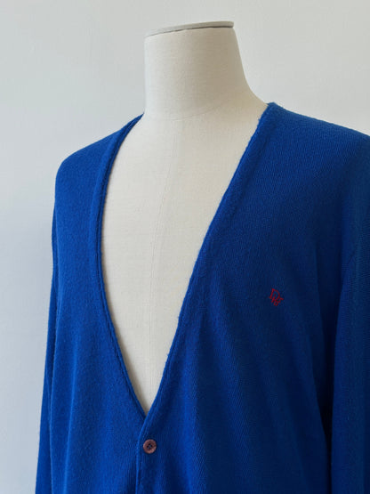 Christian Dior Monsieur 1990s Knit Logo Cardigan - L