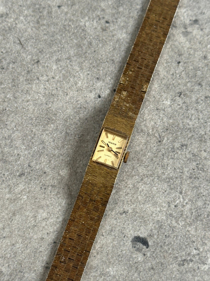 Mann 1970s Swiss 17 Jewel Mechanical Bracelet Watch
