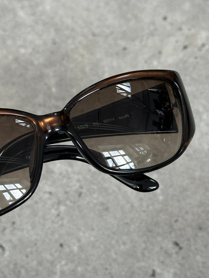 Gianfranco Ferre 1990s Oversized Rectangular Sunglasses