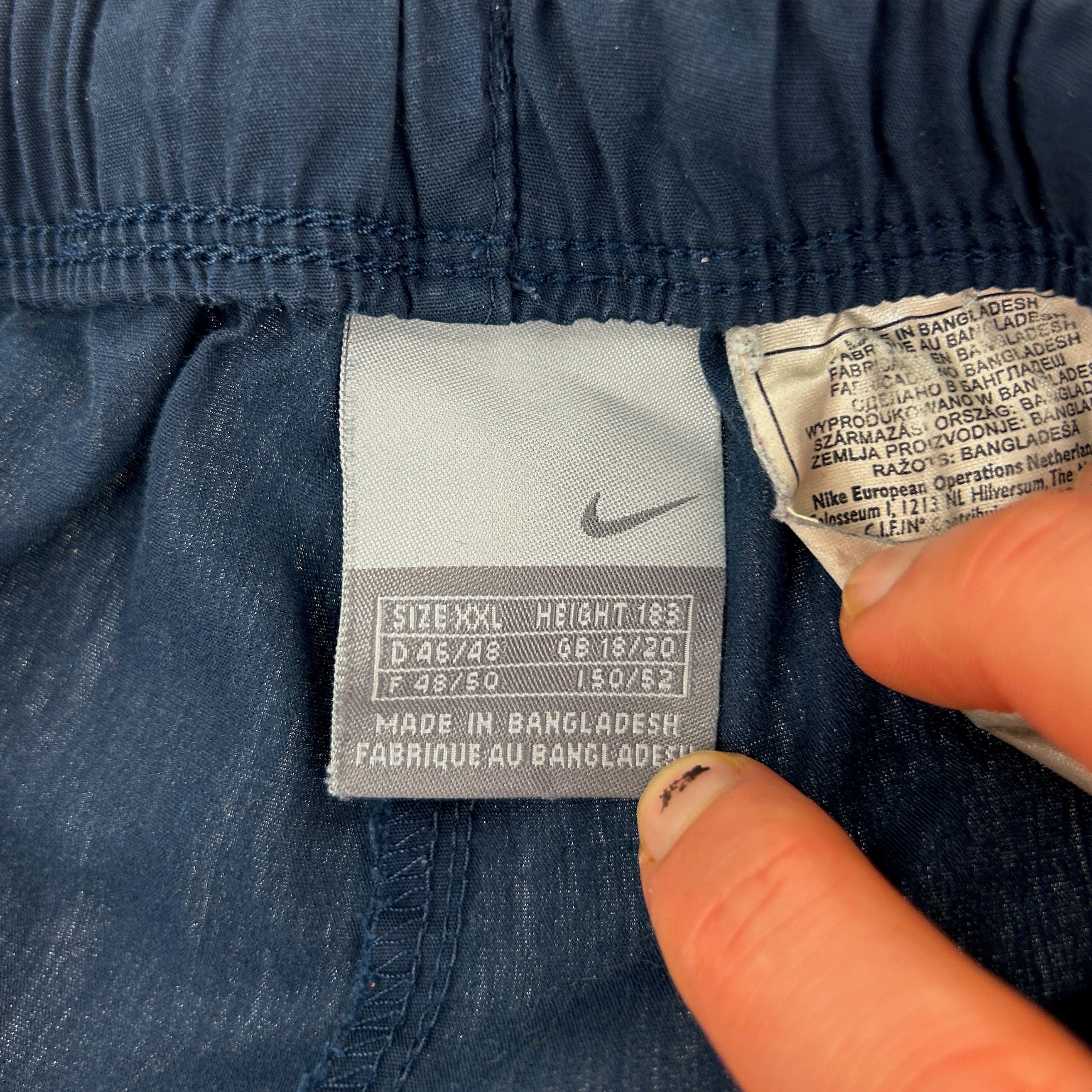 nike track pants sizing