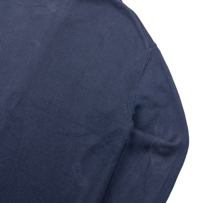 Vintage 2000s Armani Jeans Zip Up Jumper Size M