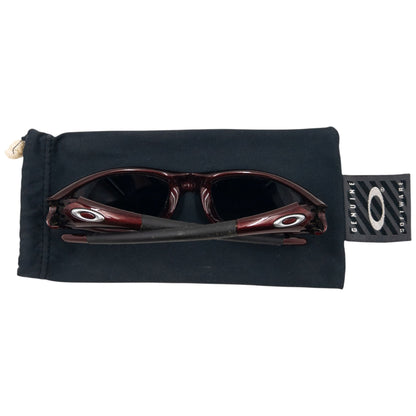Vintage 1996 Oakley Straight Jacket Blood/Black Iridium | O/S, Multicoloured