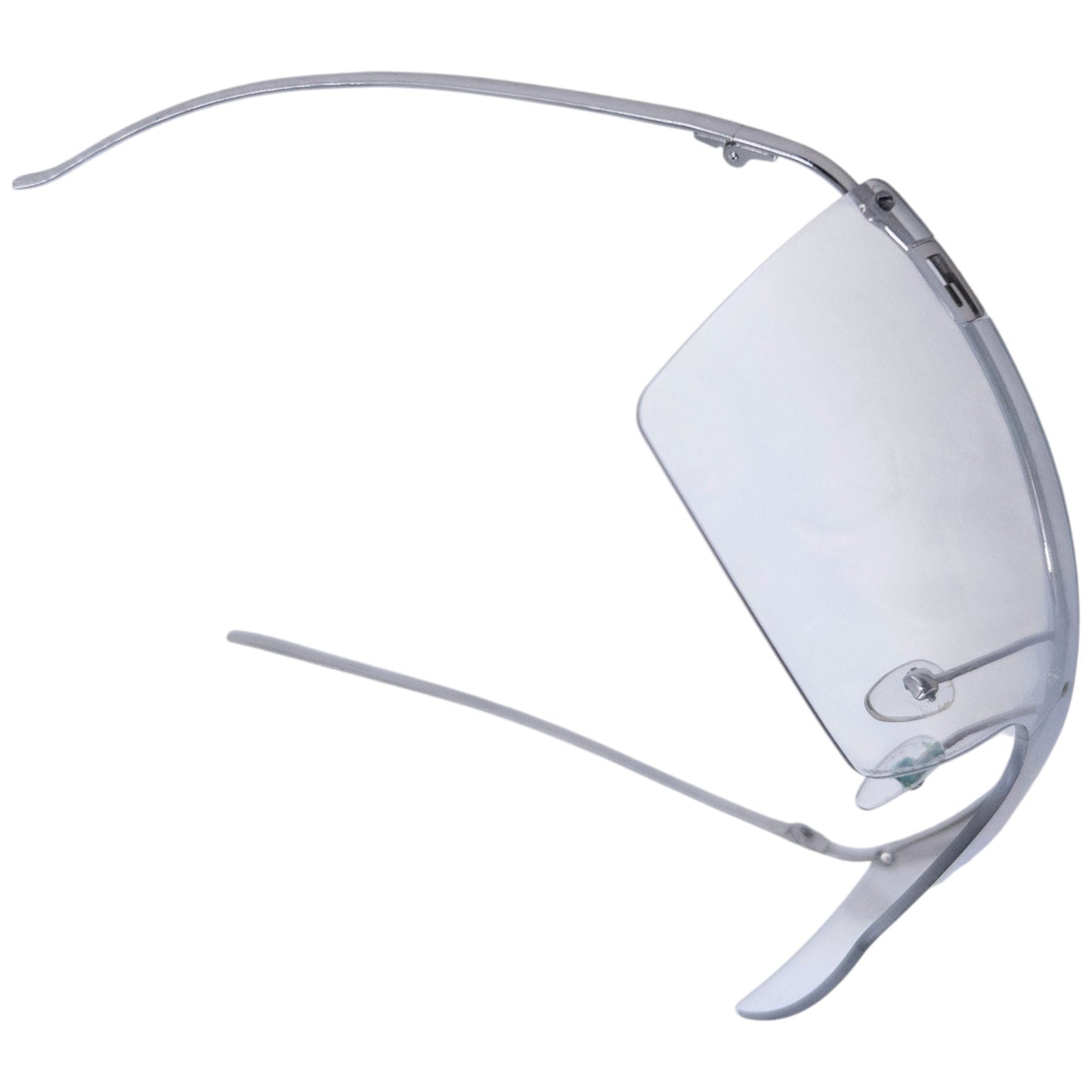 Vintage 2000s Gucci Clear Rimless Sunglasses | O/S, Grey