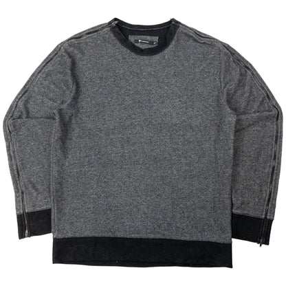 Vintage T By Alexander Wang Full Zip Sleeve Jumper Size M
