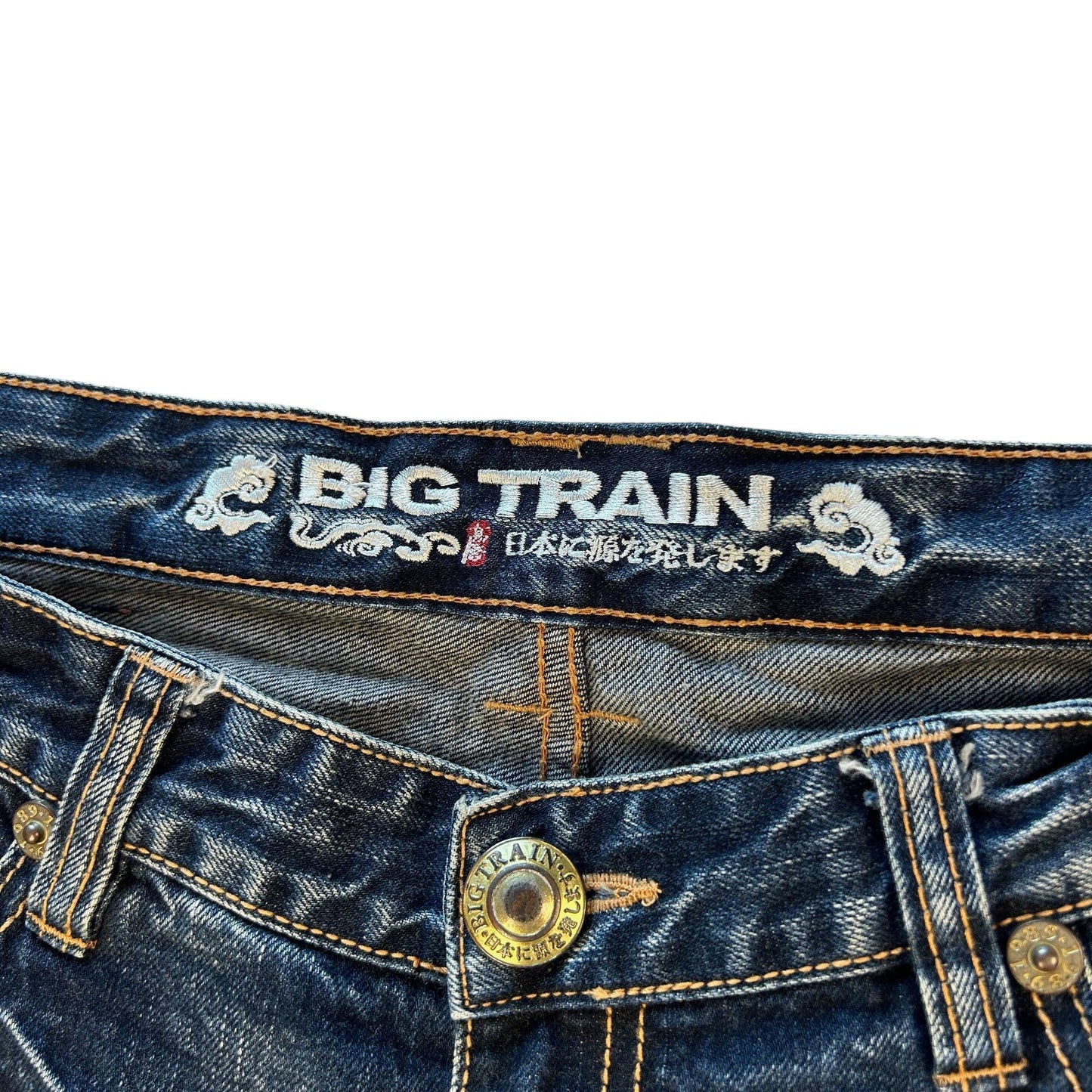 Vintage Lightning Big Train Japanese Denim Jeans Size W36