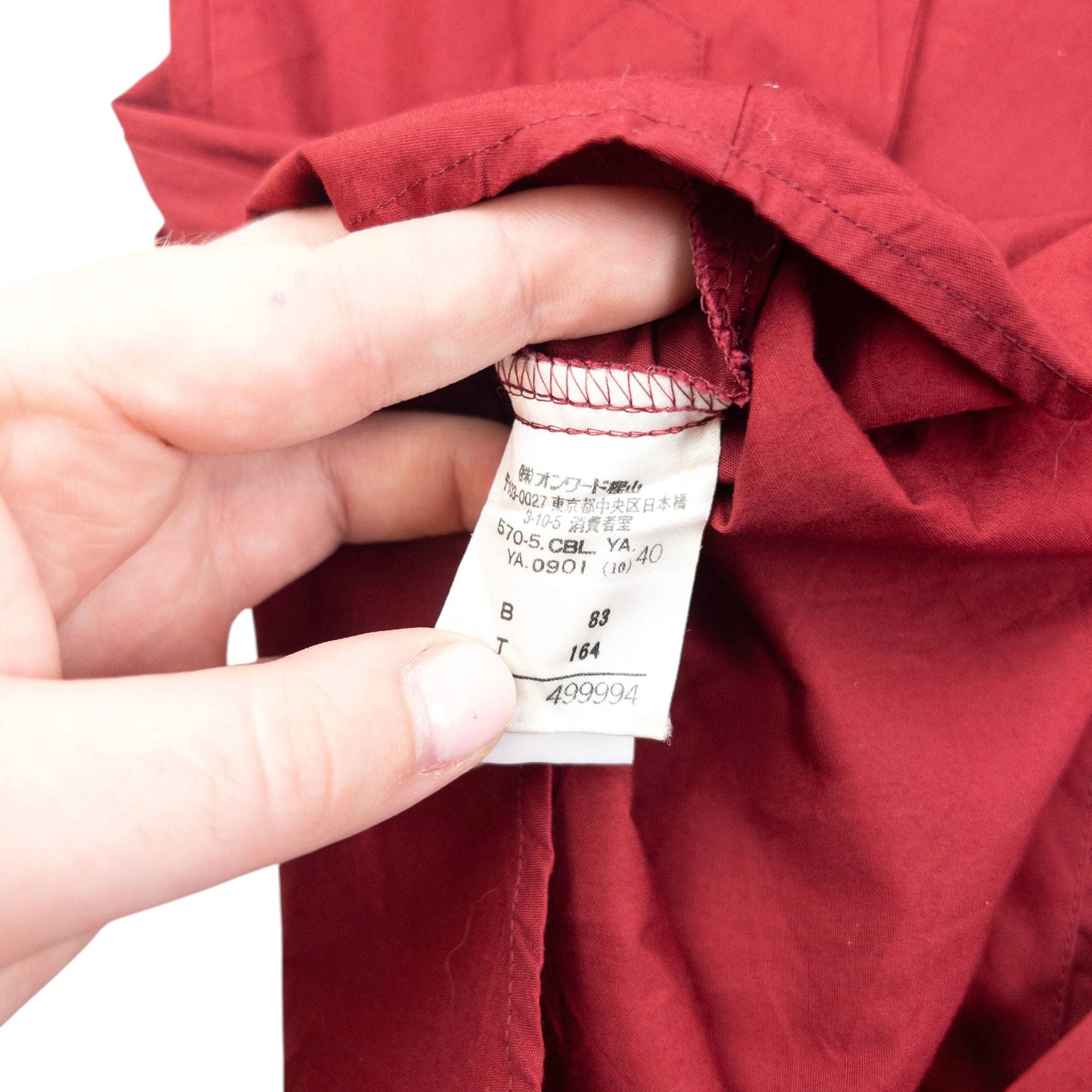 Vintage 90s Jean Paul Gaultier Classique Long Sleeve Button Up Shirt Womens Size M | Medium, Red