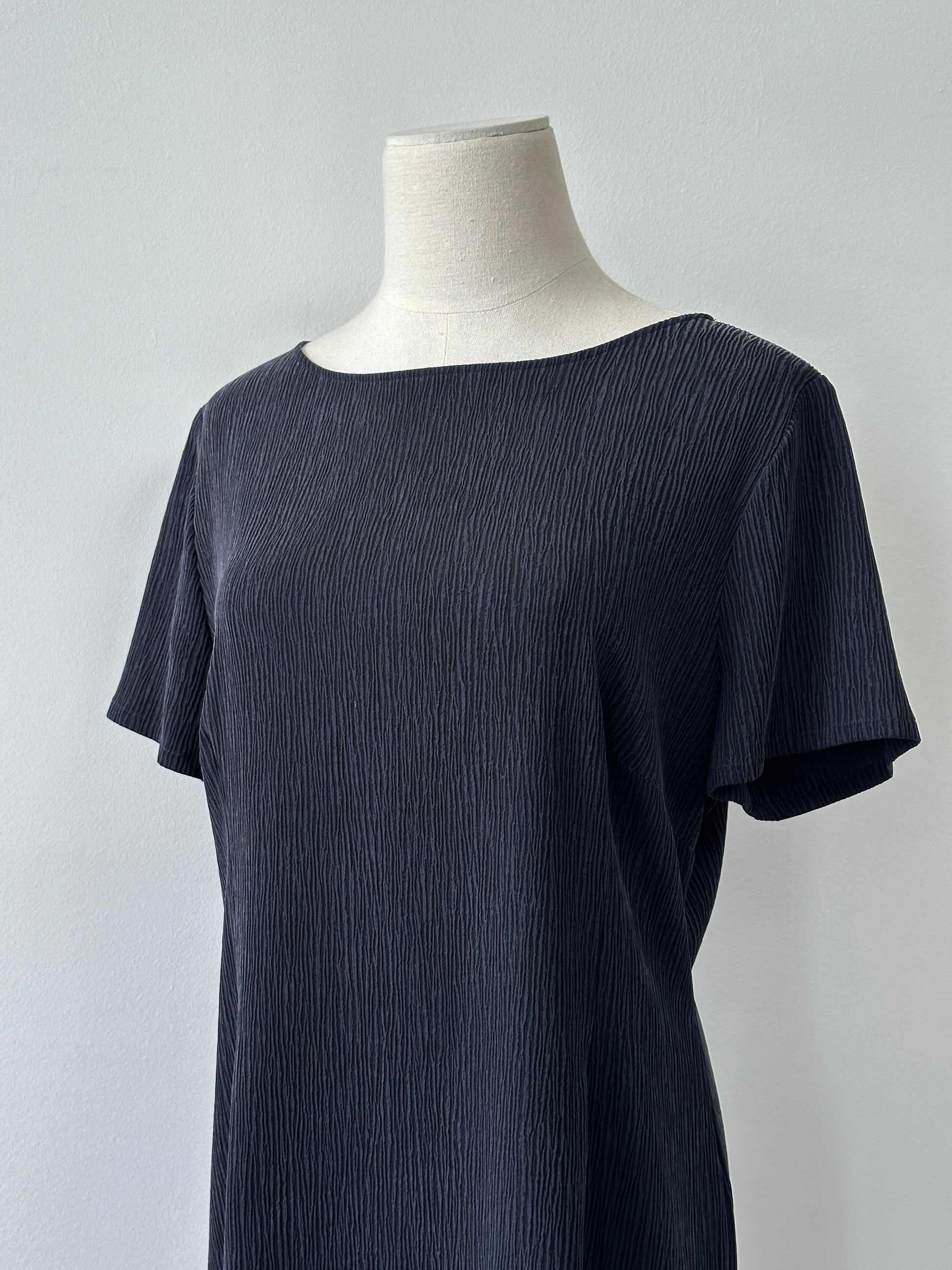 St Michael 1990s Cupro Textured Two Piece Set - L