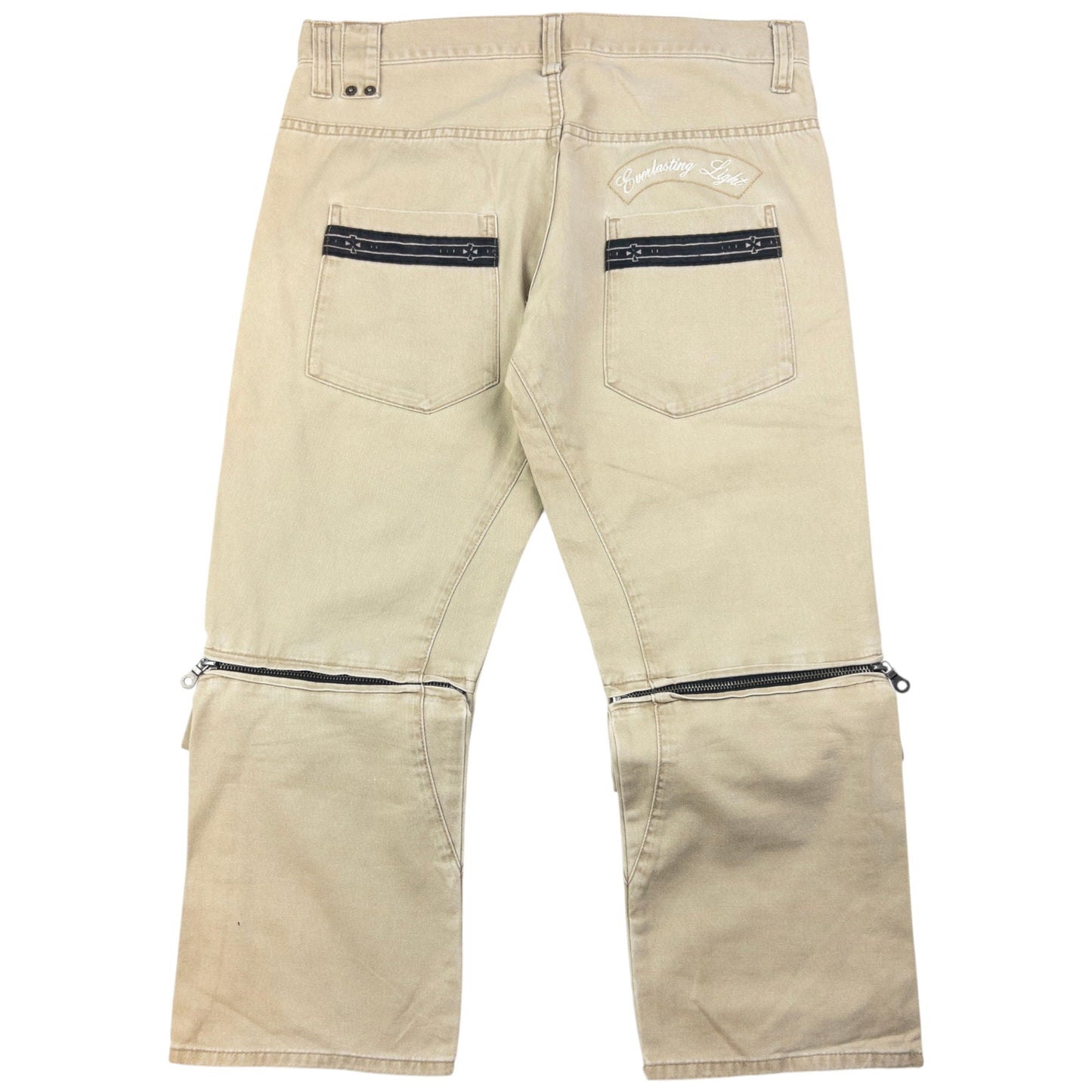 Vintage PPFM Zip Leg Trousers Size W32