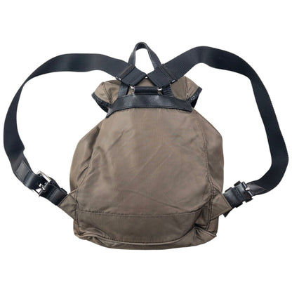 Vintage 2000s Prada Bucket Backpack | O/S, Black