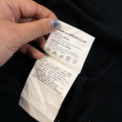 Vintage Comme Des Garçons HOMME Long Sleeve Button Up Shirt Size S | Medium, Black