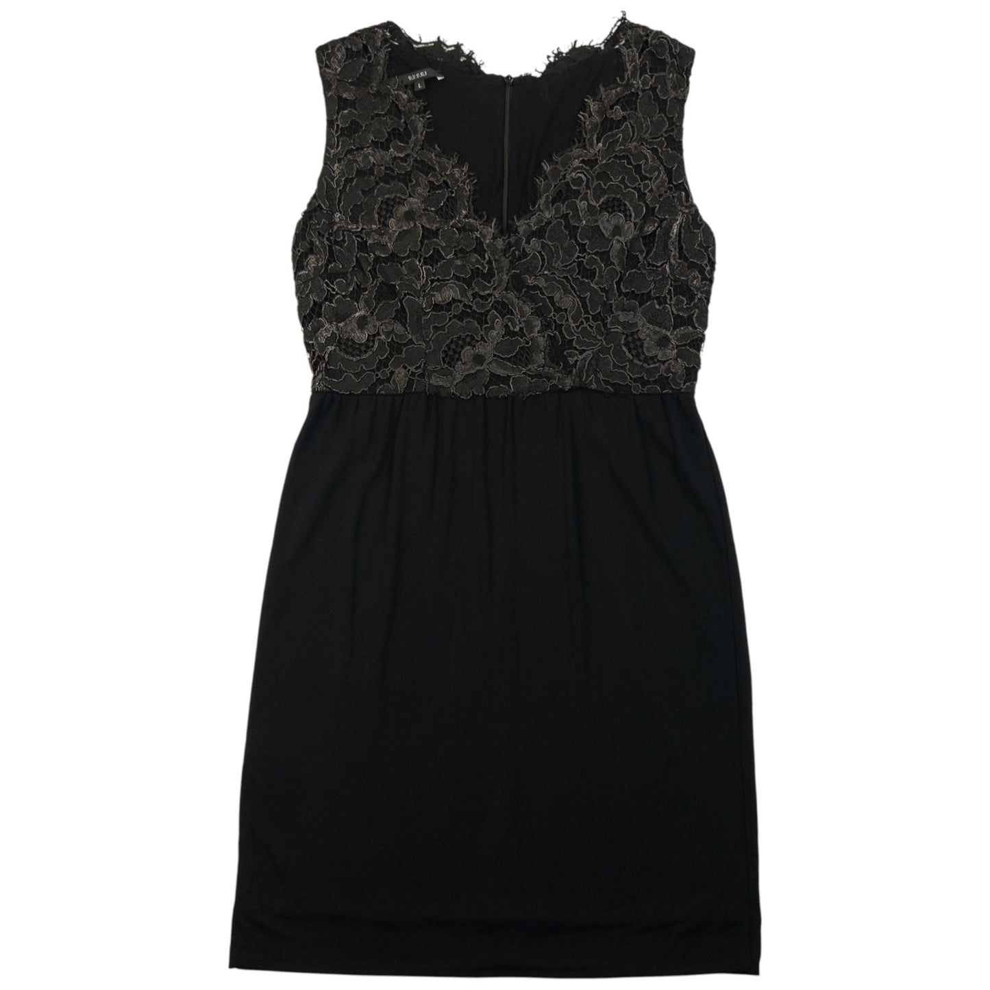 Vintage 2000s Gucci Lace Dress Womens Size L | Large, Black