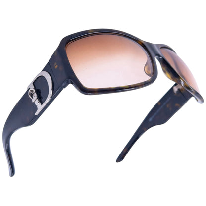 Vintage Dior Tortoise Shell Buckle Sunglasses
