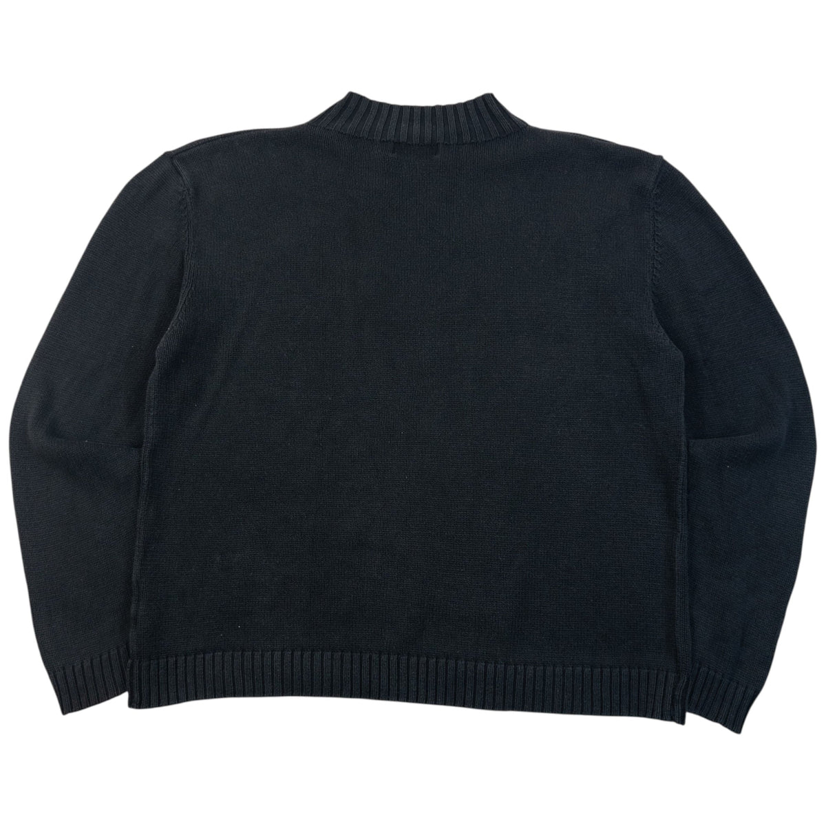 Vintage 2000s YSL Yves Saint Laurent Knit Jumper Size XL | XL, Black