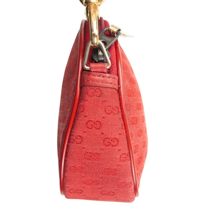 Vintage 80s Gucci Monogram Crossbody Bag | O/S, Gold