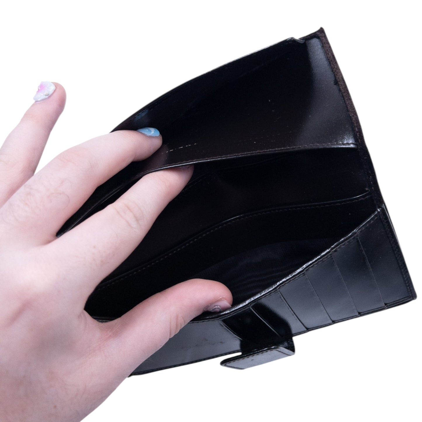 Vintage 2000s Gucci Embossed Suede Purse