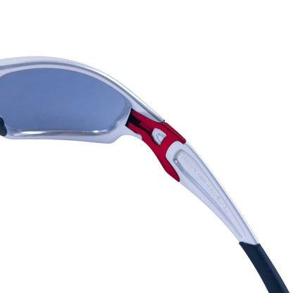 Vintage 2007 Oakley White Chrome Straight Jacket Sunglasses | O/S, Multicoloured