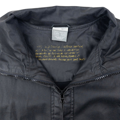 Vintage 2000s Nike Zip Up Rain Jacket Size M | Medium, Black