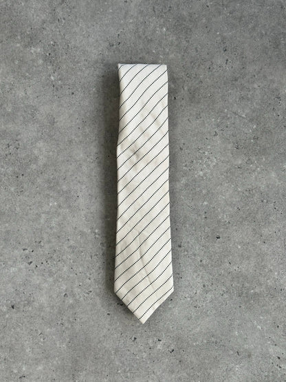 Vintage 1990s Pure Silk Wide Striped Tie