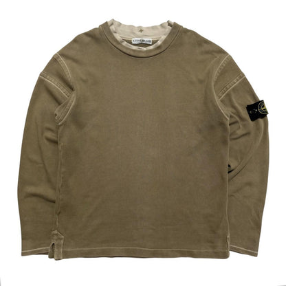 Stone Island S/S 2001 Pullover Jumper | Medium, Olive