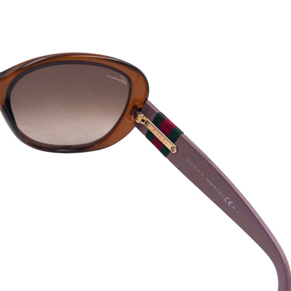 Vintage 2000s Gucci Sunglasses | O/S, Brown, Purple