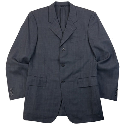 Vintage 90s Yohji Yamamoto D'Urban A.A.R Jacket & Trousers Suit Set Size S | Small, Grey