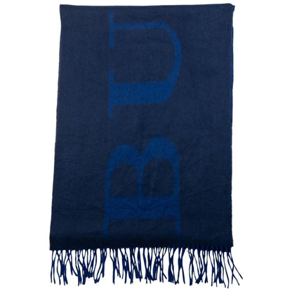 Vintage Burberry Cashmere Tassel Scarf