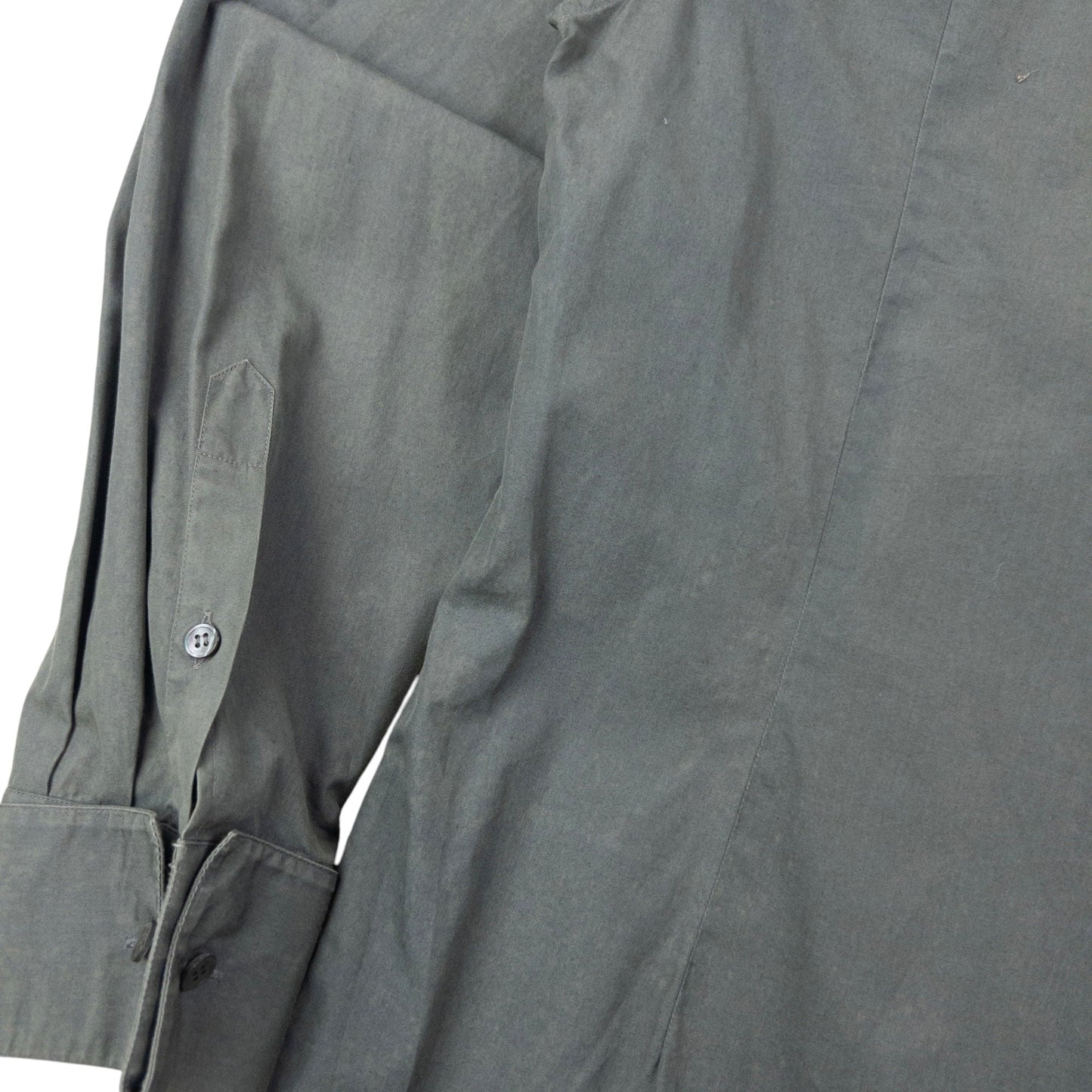 Vintage 2000s Miu Miu Long Sleeve Button Up Shirt Size M | Medium, Grey