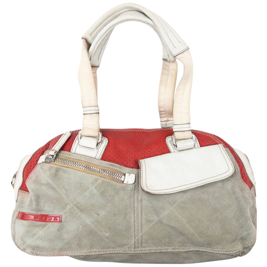 Vintage Prada Sport Leather Shoulder Bag