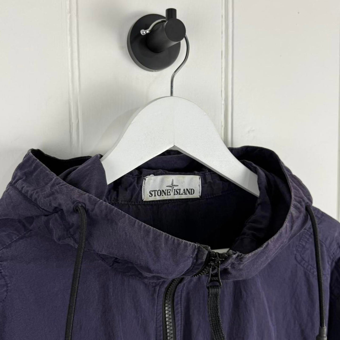 Stone Island Smock Pullover Canvas Jacket (M) | Medium, Purple