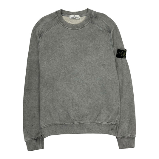 Stone Island Dust Treatment Sweatshirt, Size Small | Stone island, Grey