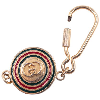 Vintage 80s Gucci Embossed Keychain | O/S, Multicoloured