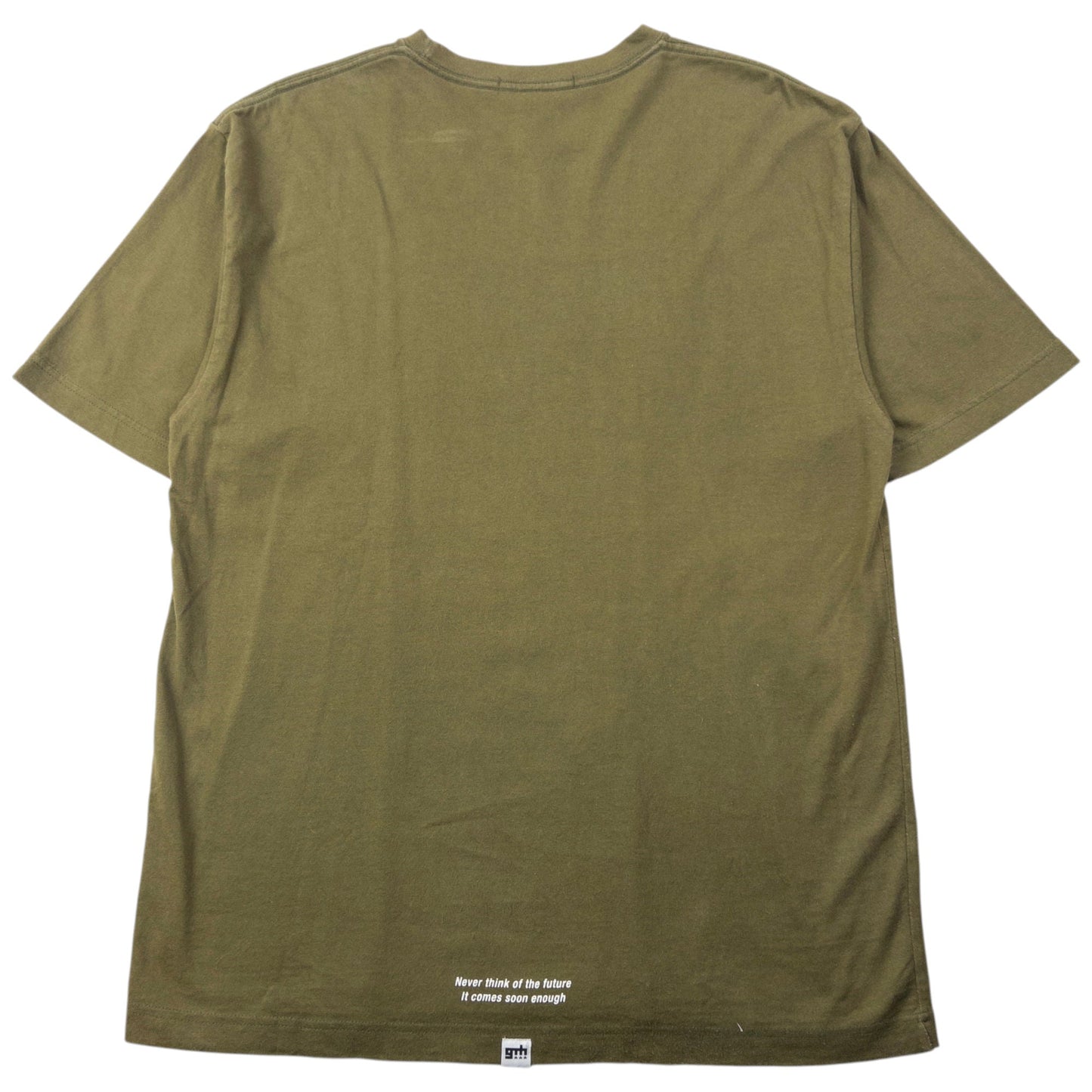 Vintage 90s Good Enough RESONATE Future Graphic T Shirt Size M | Medium, Green