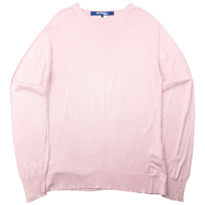 2020 Junya Watanabe X Comme Des Garçons MAN Silk Jumper Size M | Medium, Pink