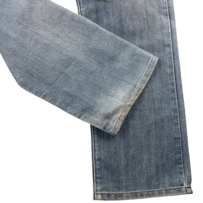 Vintage 2000s Sugoi Embroidered Tiger Japanese Denim Jeans Size W34