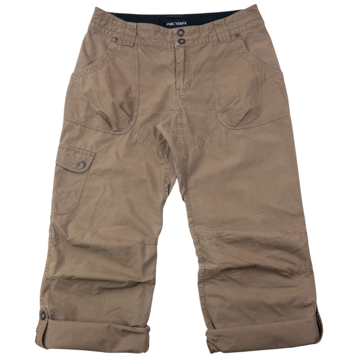 Vintage 2000s Arcteryx Roll-Up Trousers Womens Size W30 | W30, Brown