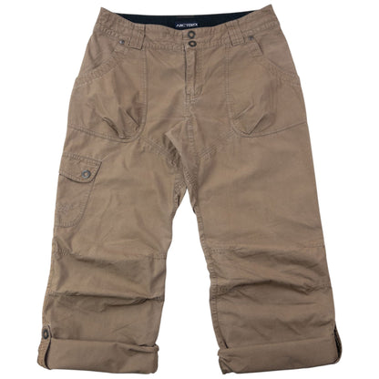 Vintage 2000s Arcteryx Roll-Up Trousers Womens Size W30 | W30, Brown