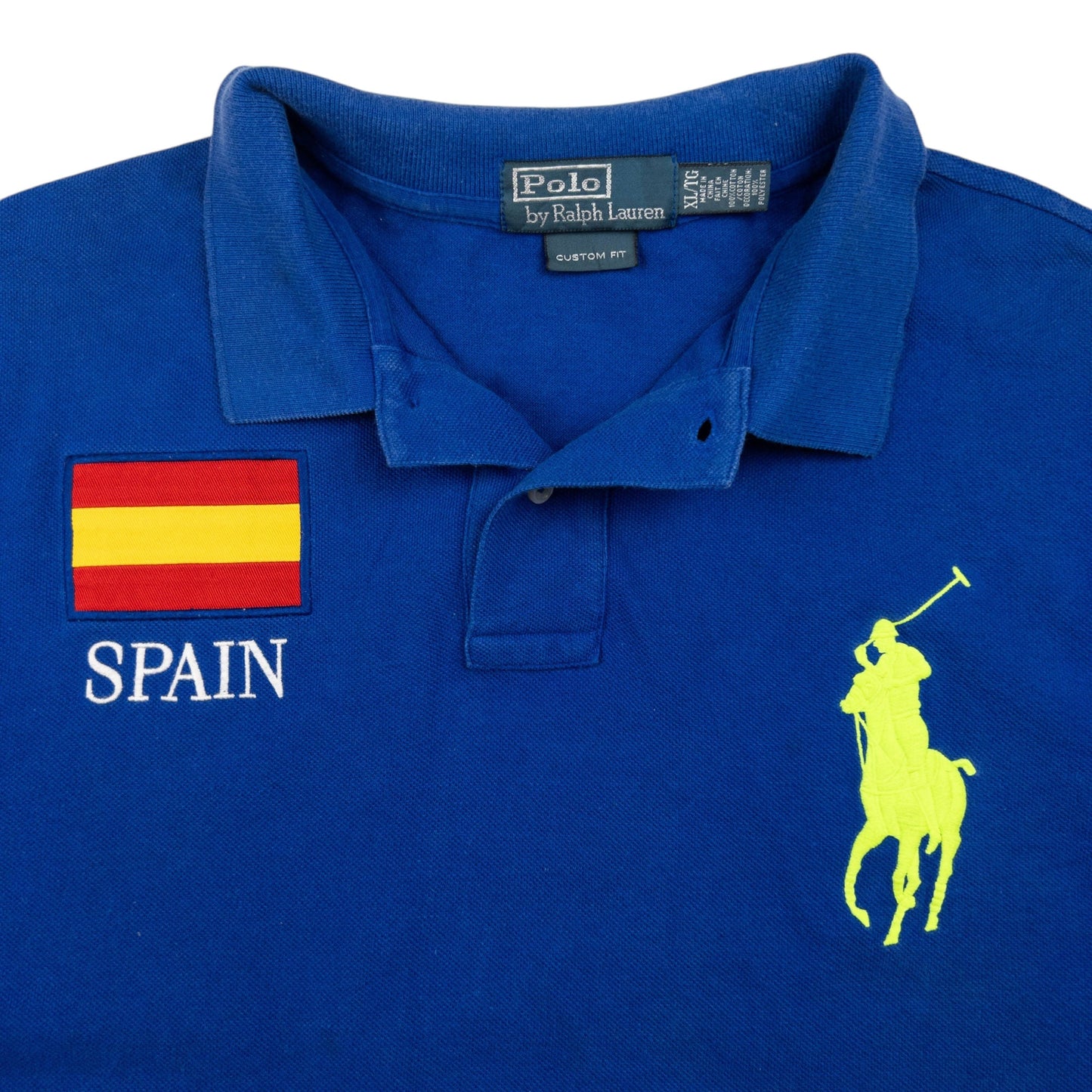 Vintage Polo Ralph Lauren Spain Polo Shirt Size XL