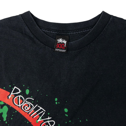 Vintage Stussy Positive Vibration Lion Graphic T Shirt Size XXL