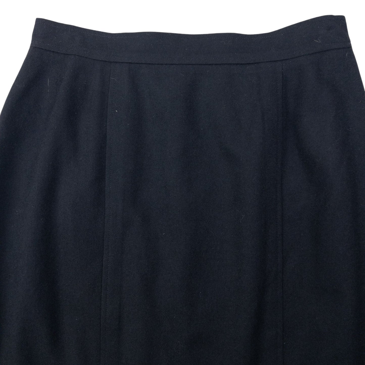 Vintage 80s Gucci Wool Skirt Womens Size W26 | W26, Black