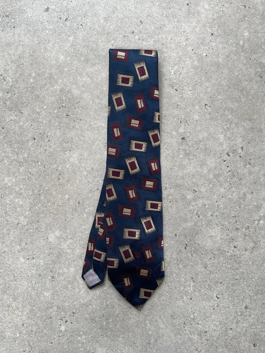 Christian Dior Monsieur 1990s Logo Tie