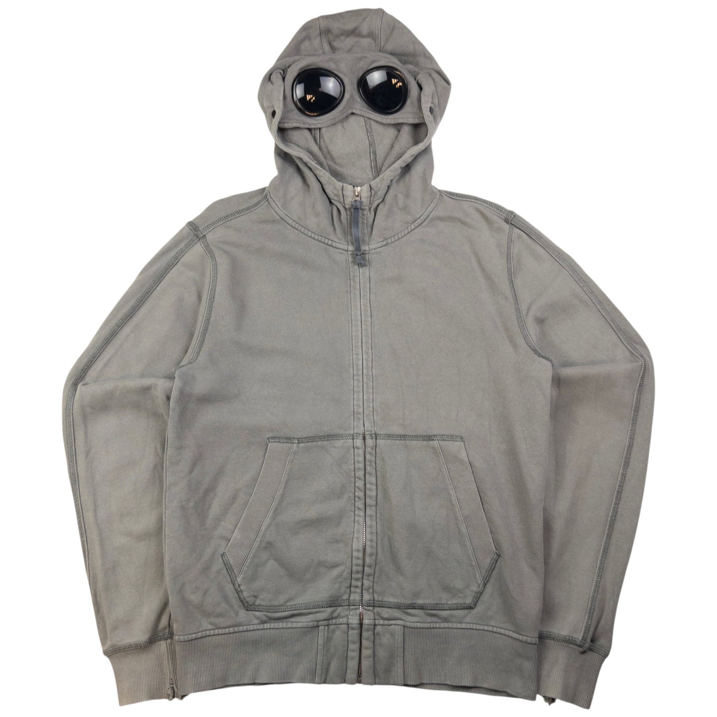 Vintage CP Company Goggle Hood Zip Up Hoodie Size S