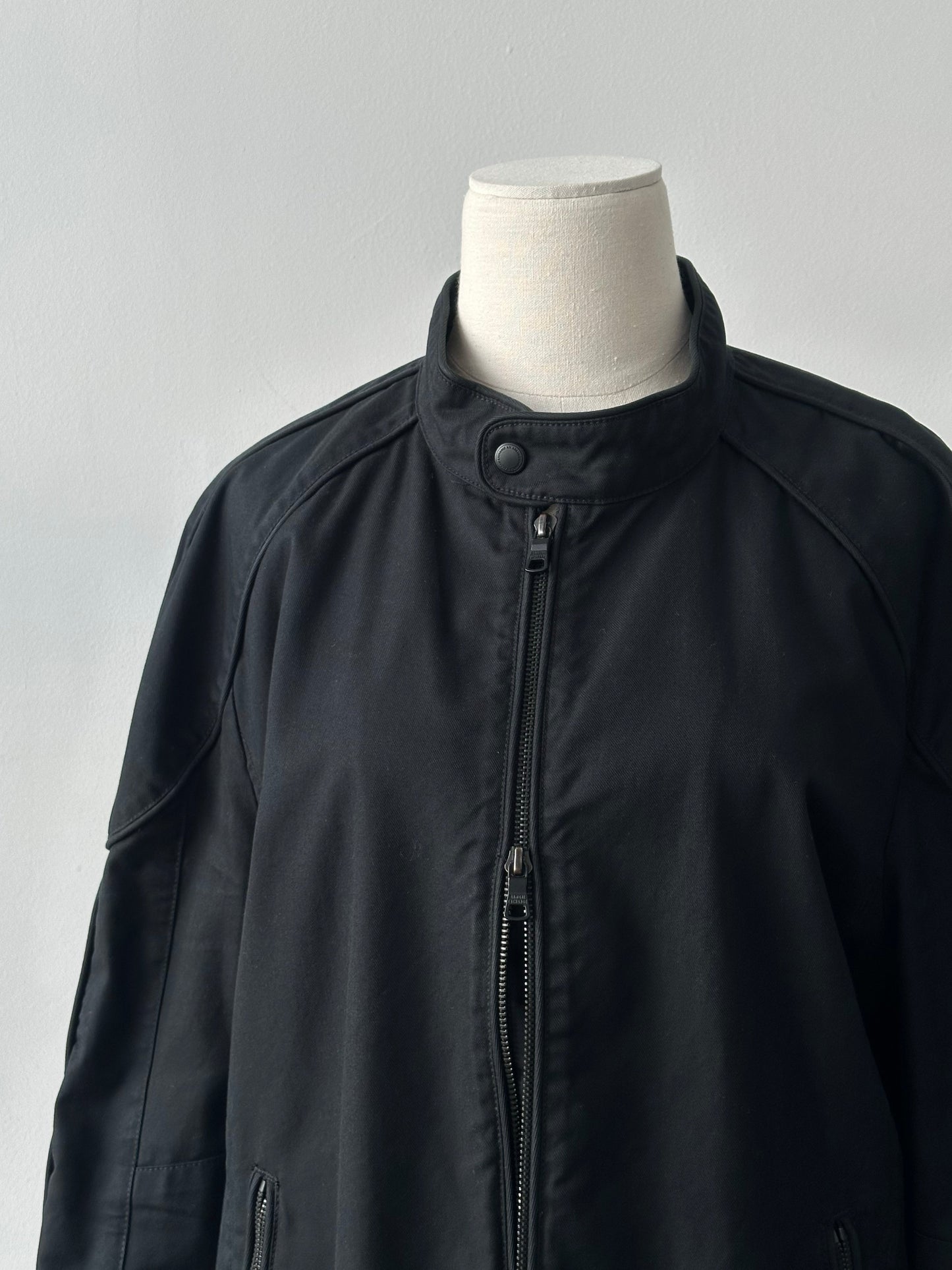 Armani Exchange 2000s Pure Cotton Double Zip Jacket - L