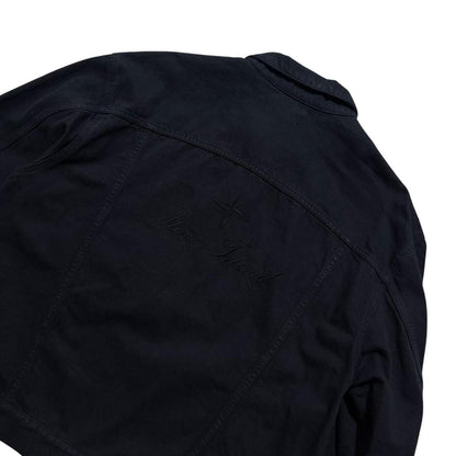 Stone Island Supreme Navy Bull Denim Jacket | Large, Navy