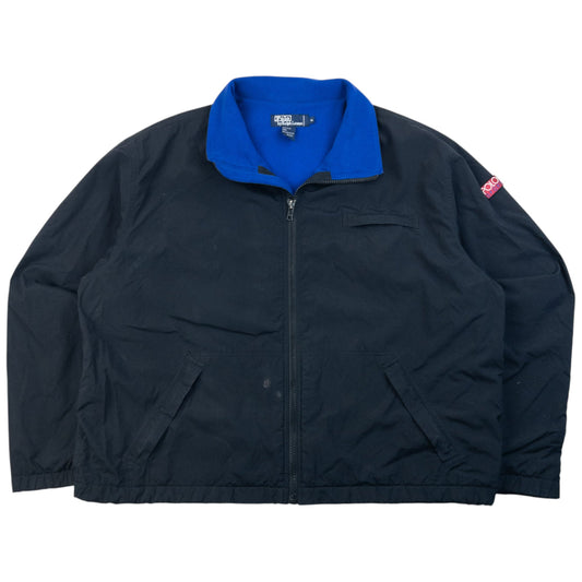 Vintage 90s Polo Sport Ralph Lauren Fleece Lined Jacket Size XL | XL, Multicoloured