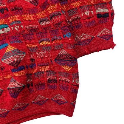 Vintage Coogi Wool Knit Aztec Jumper Size M