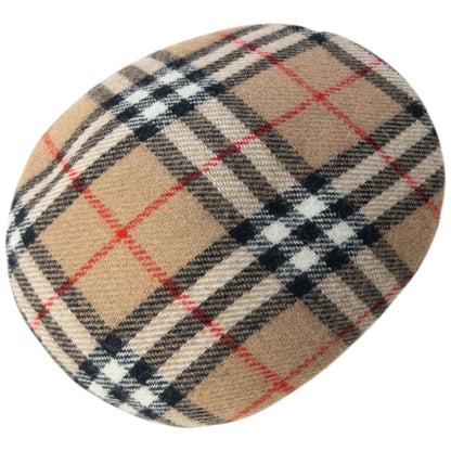 Vintage 90s Burberry Nova Check Structured Flat-Cap Hat | O/S, Brown