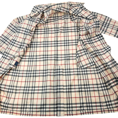 Vintage 2000s Burberry Nova Check Rain Jacket Womens Size M | Medium, Beige, Black, Red