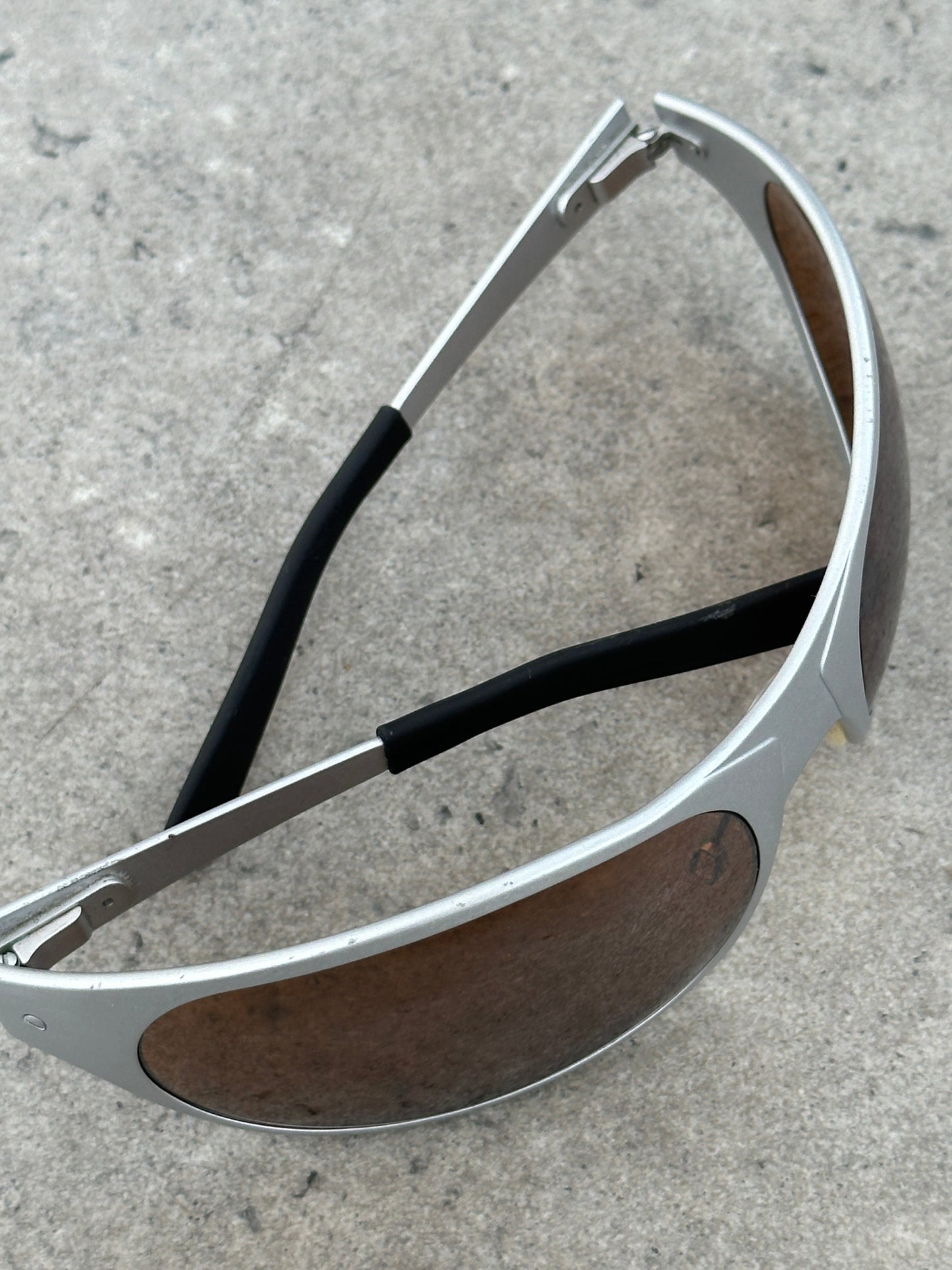 Vintage 2000s Wraparound Shield Sunglasses
