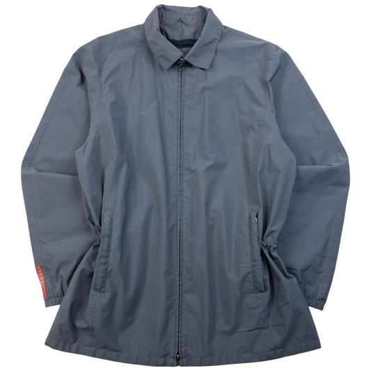 Vintage 2000s Prada Sport Goretex Zip Up Jacket Size M | Medium, Grey